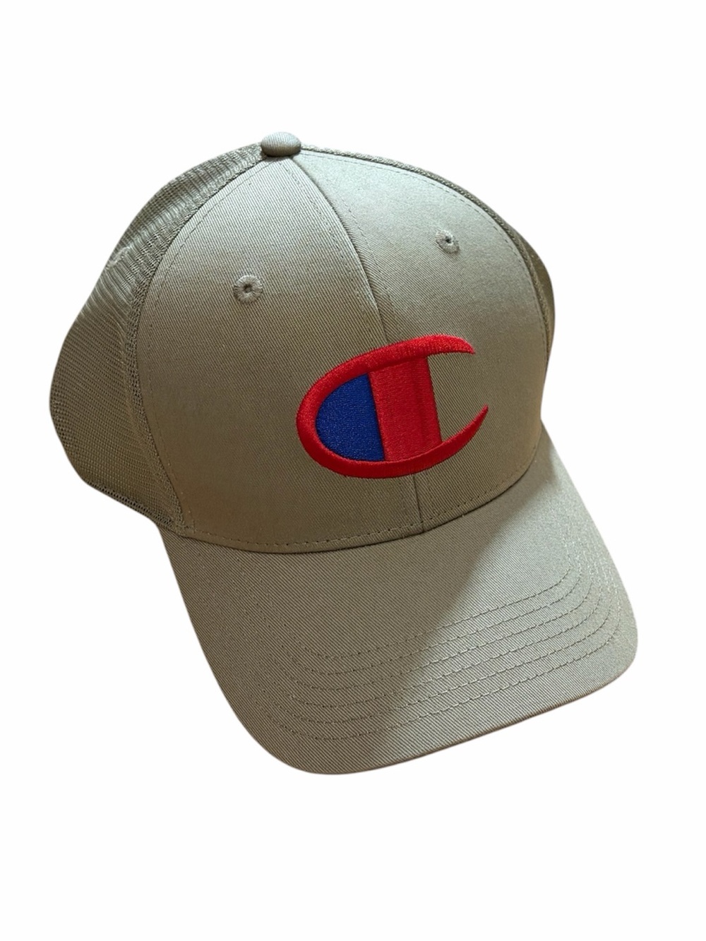 Champion Tan Baseball Hat Adjustable OS